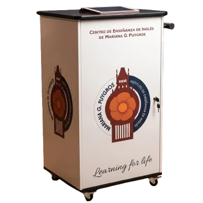 Carros de Transporte y Guarda: muebles diseñados a medida para transporte y guarda de Tablets, Notebooks y laboratorios